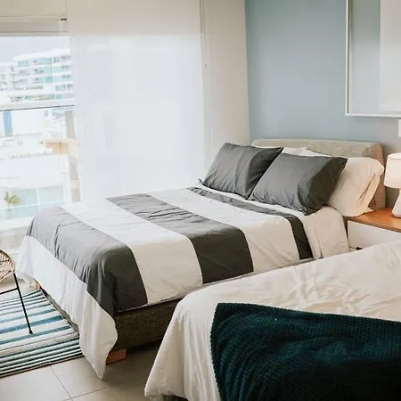 Vista Al Mar/ De Indias/ Oferta / Playa 10p Apartamento *